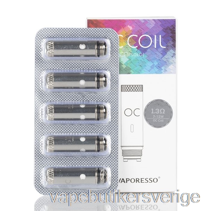 Vape Sverige Vaporesso Orca Solo Oc Ersättningsspolar 1,3ohm Oc Coils